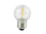 Żarówka LED E27 1W 2700K 50lm 220-240V FILAMENT G45 LITE