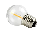 Żarówka LED E27 1W 2700K 50lm 220-240V FILAMENT G45 LITE