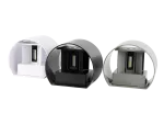 LED line LITE Kinkiet zewnętrzny LED 2x3W 3000K IP54 biały CILINDER
