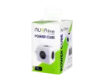 AURA line CUBE rozgałęźnik 5 gniazd