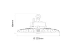 LED line PRIME Oprawa HighBay PHANTOM 190 200W 4000K 38000lm 1-10V 120°