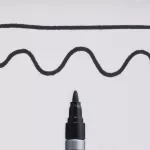 Marker Pen-Touch 130 czarny, Sakura