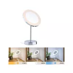 Lusterko kosmetyczne MASUA LED 4W 2700/4000/6500K +wyłącznik IP44 230V chrom / metal