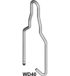 WD100 Wieszak z drutu