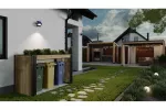 NAŚWIETLACZ LED SOLARNY LUMOS, Z CZUJNIKIEM RUCHU, 10W, 850lm, 6400K, IP65, 120°, SOLAR PANEL, 3y