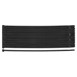 Opaski zaciskowe EXTREME 4.8 x 200 mm, czarne, 100 szt.