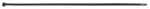 Opaski zaciskowe EXTREME 9.0 x 550 mm, czarne, 50 szt.