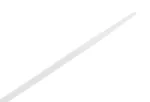 Opaski zaciskowe EXTREME 2.5 x 80 mm, białe, 100 szt.