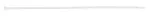 Opaski zaciskowe EXTREME 3.6 x 150 mm, białe, 100 szt.