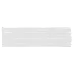 Opaski zaciskowe EXTREME 7.6 x 300 mm, białe, 50 szt.