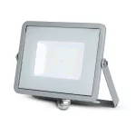 50W Naświetlacz LED SMD / Chip SAMSUNG / Barwa:4000K / Obudowa: Szara