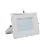 100W Naświetlacz LED SMD Slim / Barwa: 3000K / Obudowa: Biała