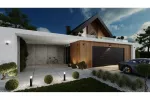 OPRAWA SOLARNA Z CZUJNIKIEM RUCHU I ZMIERZCHU DAVOS, LED, 1000lm, 4000K, 2000mAh, IP54, CZARNY