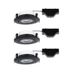PAULMANN Zestaw opraw LED 3x4.8W 450 lm 3000K 230V czarny-mat