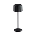 Lampka stołowa solarna ELSE LED DIM USB-C 3,7W 250lm 2700K IP44 czarny / aluminium