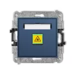 ICON Mechanizm gniazda światłowodowego/optycznego pojedynczego navy blue