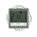 MINI Mechanizm uniwersalnego elektronicznego tygodniowego regulatora temperatury (podświetlenie białe) szałwiowy