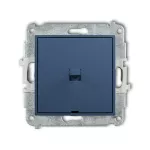 MINI Mechanizm łącznika jednobiegunowego w stylu amerykańskim navy blue