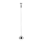 PAULMANN URail System Panel LED Capsule II 1x6W Chrom Mat 230V Metal/Tworzywo sztuczne