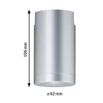 PAULMANN URail Universal adapter do zwisu Chrom/Mat 230V Metal/Tworzywo sztuczne