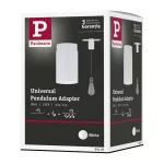PAULMANN URail Universal adapter do zwisu Biały 230V Metal/Tworzywo sztuczne
