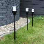Solarny Słupek Ogrodowy LED SSO-1 PŁOMIEŃ 1600K