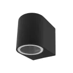 Oprawa elewacyjna OE-8 1xGU10 IP44 CZARNA