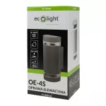 Oprawa elewacyjna OE-4S 2xGU10 IP54 ANTRACYT