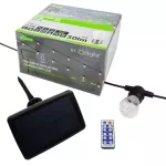 Solarna Girlanda LED 10m +10 x G45 E27 0.3W 2700K 500lm IP44