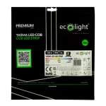 Taśma LED COB 810 15W/m RGB 12V IP20/5m/P
