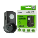 Czujnik ruchu PIR CP-10C CZARNY IP20