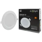 Downlight P/T okrąg 6W 4000K biały DL-1