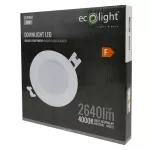 Downlight P/T okrąg 24W 4000K biały DL-1