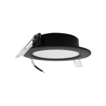Downlight P/T okrąg 6W 4000K czarny DL-1