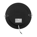 Downlight P/T okrąg 18W 4000K czarny DL-1