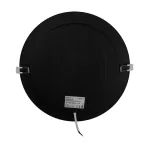 Downlight P/T okrąg 24W 4000K czarny DL-1