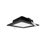Downlight P/T kwadrat 6W 4000K czarny DL-1