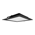 Downlight P/T kwadrat 18W 4000K czarny DL-1