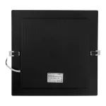 Downlight P/T kwadrat 24W 4000K czarny DL-1