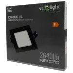 Downlight P/T kwadrat 24W 4000K czarny DL-1