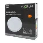 DOWNLIGHT N/T OKRĄG 6W 4000K BIAŁY DL-1 660lm IP20