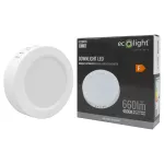 DOWNLIGHT N/T OKRĄG 6W 4000K BIAŁY DL-1 660lm IP20