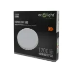 DOWNLIGHT N/T OKRĄG 12W 4000K BIAŁY DL-1 1200lm IP20