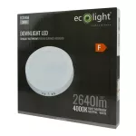DOWNLIGHT N/T OKRĄG 24W 4000K BIAŁY DL-1 2640lm IP20