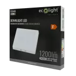 DOWNLIGHT N/T KWADRAT 12W 4000K BIAŁY DL-1 1200lm IP20