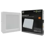 DOWNLIGHT N/T KWADRAT 12W 4000K BIAŁY DL-1 1200lm IP20