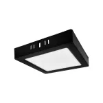 Downlight N/T kwadrat 12W 4000K czarny DL-1