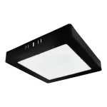 Downlight N/T kwadrat 18W 4000K czarny DL-1