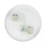 PLAFON 2xE27 N/T OKRĄG BIAŁY IP20