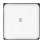 PLAFON 2xE27 N/T KWADRAT CZARNY IP20
